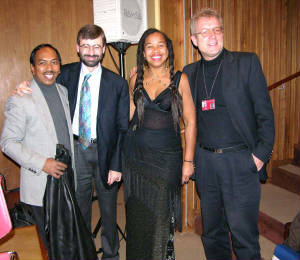 With United Nations Staff Recreation Council Jazz Society band members.JPG